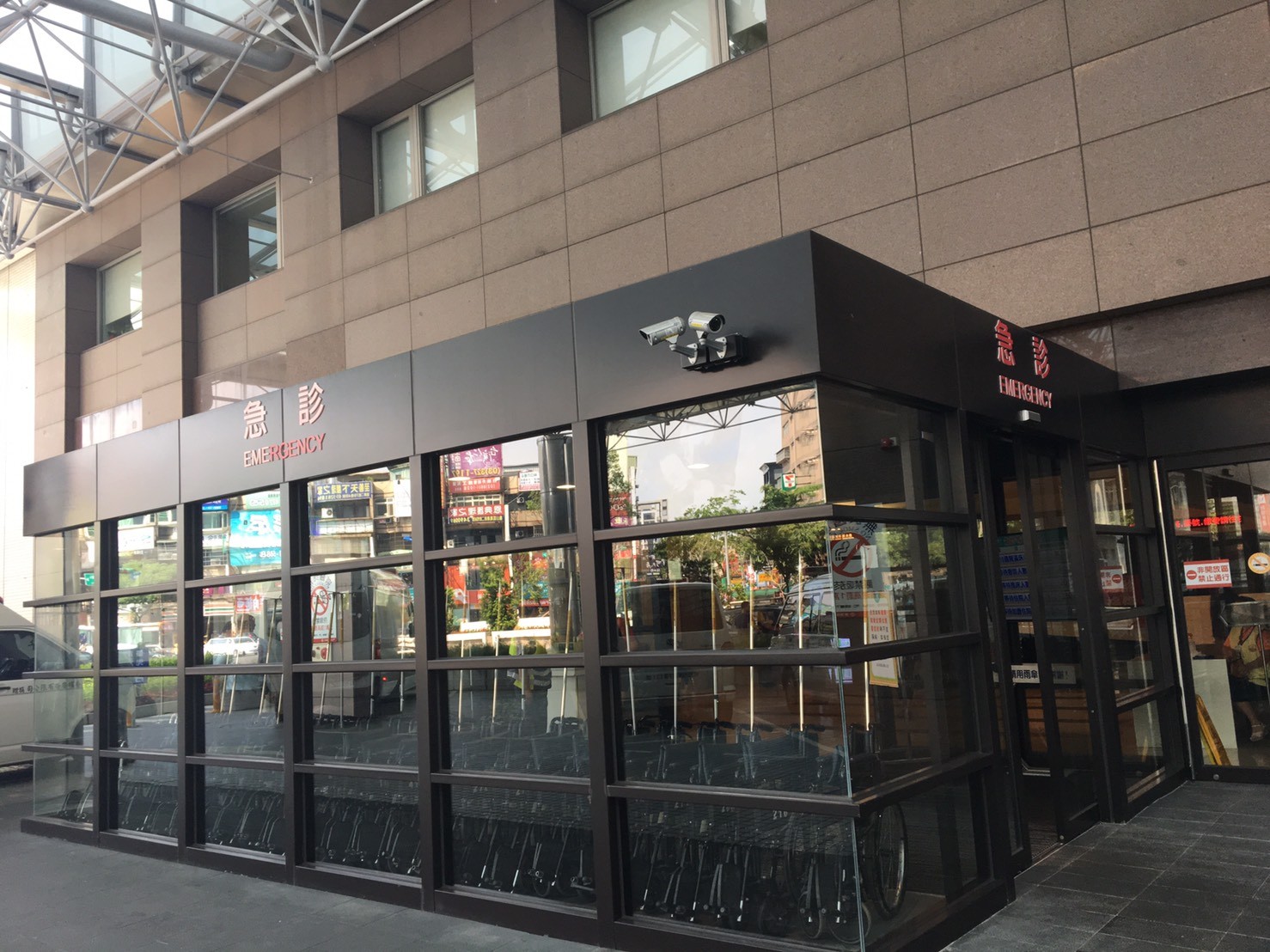 ▲林口長庚急診。（圖／記者嚴云岑攝）