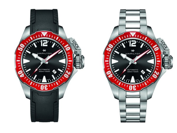 ▲漢米爾頓發表全新的蛙人系列腕錶（圖／品牌提供）