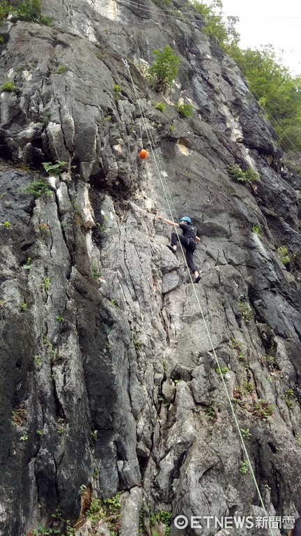 ▲▼Club Med桂林度假村體驗攀岩。（圖／記者李依琳攝）