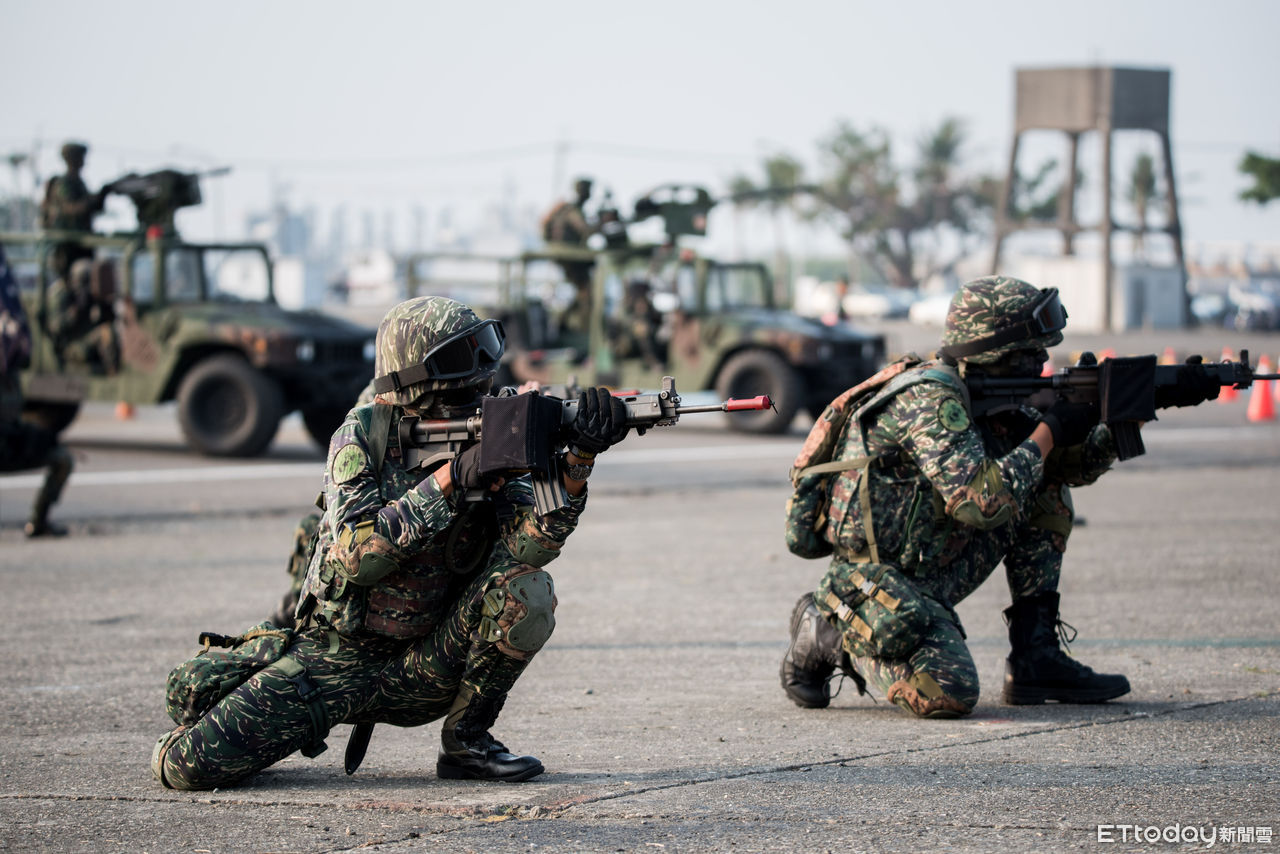 ▲▼中華民國海軍陸戰隊,中華民國海軍,永遠忠誠,海軍陸戰隊隊員（圖／記者季相儒攝）