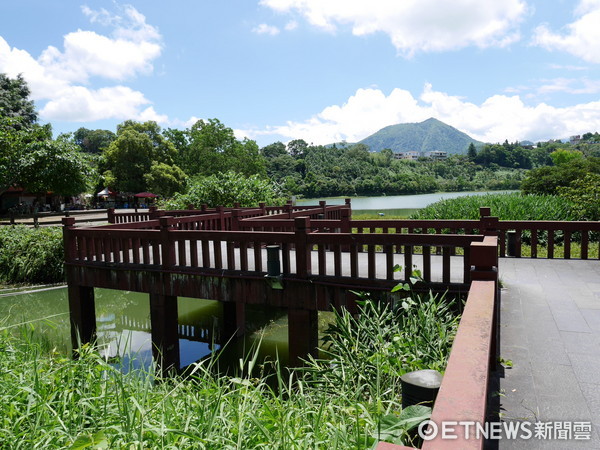 ▲鹿谷麒麟潭。（圖／記者彭懷玉攝）