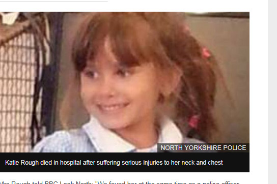 ▲6歲小女孩羅芙在遊樂園慘遭美工刀切肚謀殺。（圖／翻攝自BBC）