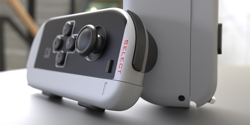 就連Switch也走懷舊風!超復古超任Joy-Con手把亮相(圖/取自 AOTF)