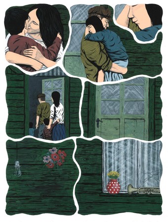 春天到來時，貝洛特家倒塌的小綠屋也許將重新起造，全家團圓，孩子們回到父母親那溫暖的環抱，也許那只是空想&hellip;