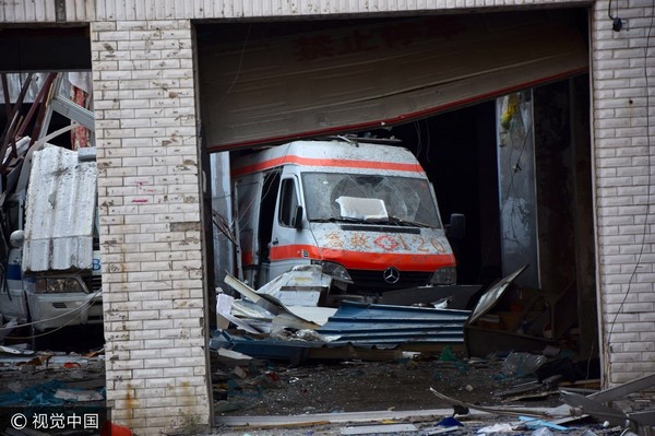 5死89傷!吉林松原發生燃氣管道爆炸事故。(圖/CFP)