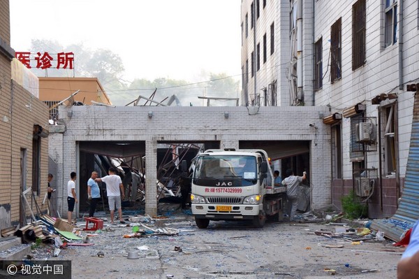 5死89傷!吉林松原發生燃氣管道爆炸事故。(圖/CFP)