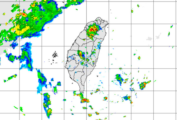 ▲大雨特報。（圖／中央氣象局）