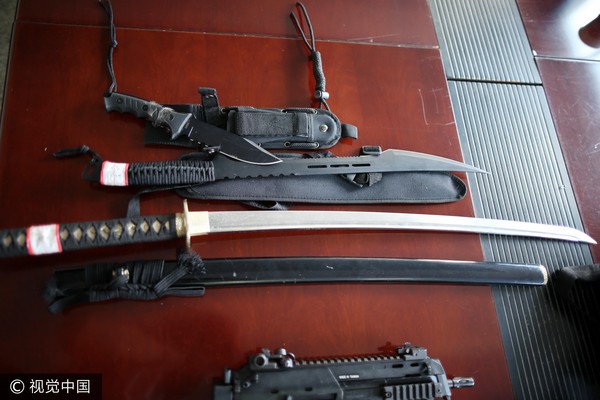 日本刀,武士刀,刀,（圖／CFP）