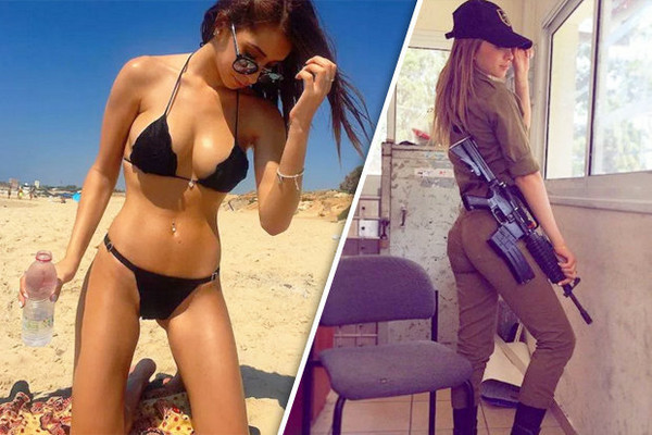 ▲照片中的以色列女兵無論是戎裝還是泳裝，男士們都愛得不得了。(圖／翻攝自Instagram)
