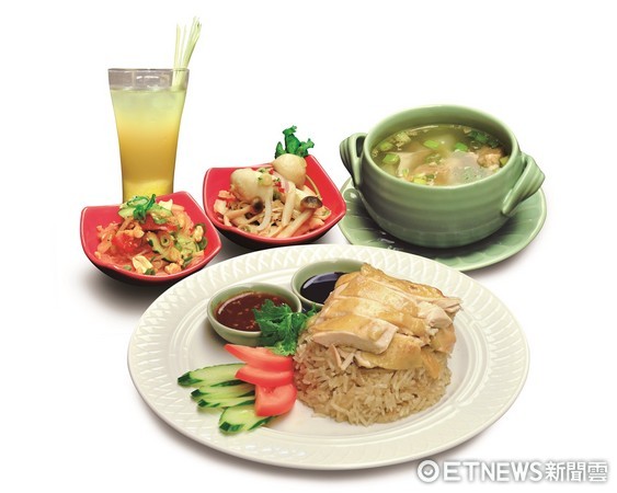 ▲▼ 阿明師獨門泰式海南雞飯只賣一個月　每日限量50份。(圖／香茅廚提供)