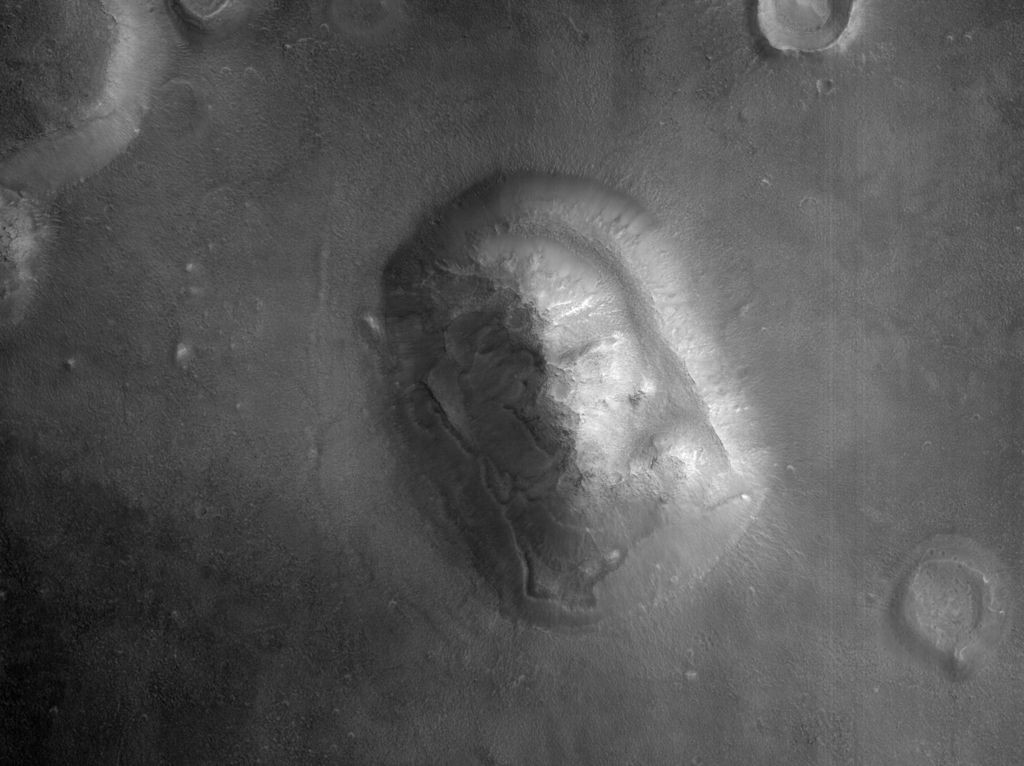 ▲▼火星表面有人臉！。（圖／翻攝自NASA官網）