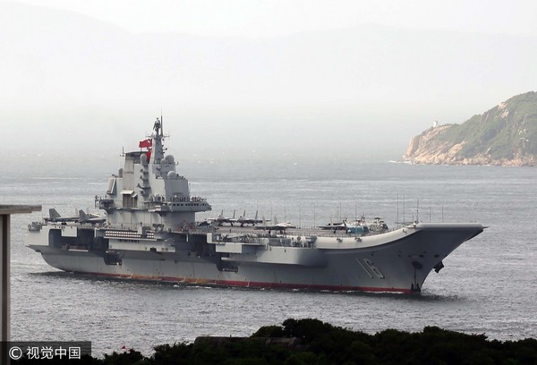 ▲▼中國大陸解放軍航空母艦遼寧號訪問香港。（圖／CFP）