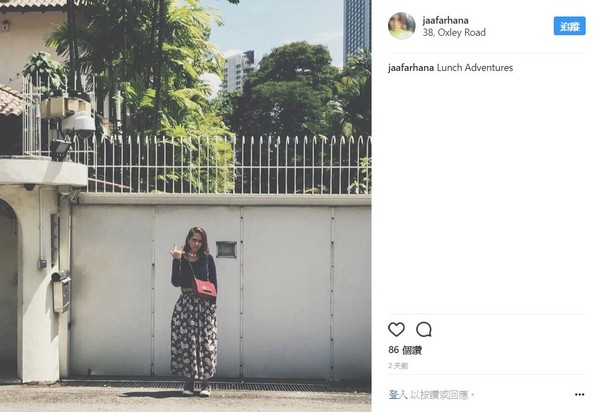 ▲▼「歐思禮路38號」成為新加坡民眾的熱門打卡景點。（圖／翻攝自Instagram）
