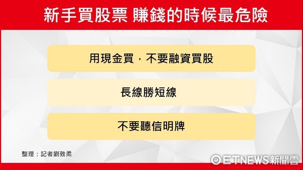 《雲端最有錢》小資族的第一張股票，賺錢的時後最危險?（7/10播出）。