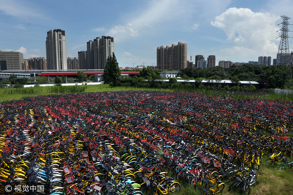 ▲共享單車,bike。（圖／視覺中國）