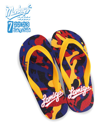 ▲桃猿「嬉力趴」主題拖鞋。。（圖／桃猿提供）