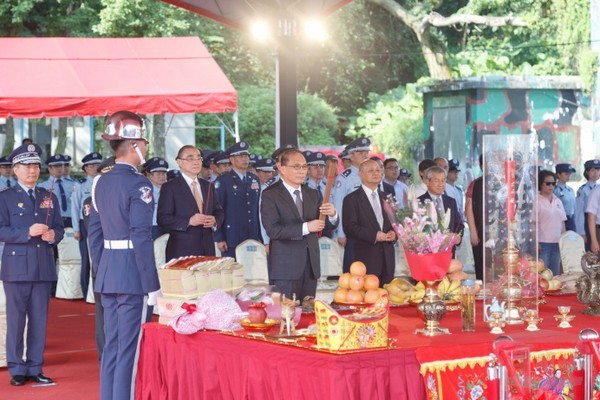 林院長主持福興營區動土典禮  貫徹政府改善老舊營舍政策