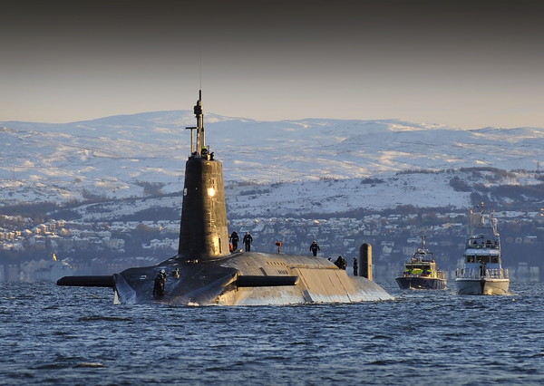 ▲英國先鋒級核潛艇（Vanguard-class）遭到俄軍艦艇跟蹤。（圖／翻攝自維基百科）
