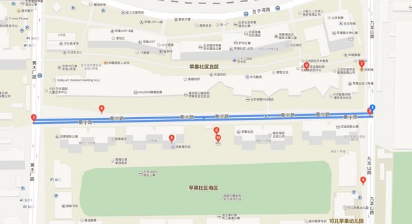 ▲▼葛宇路出現在地圖導航中。（圖／截取自百度、Google map）