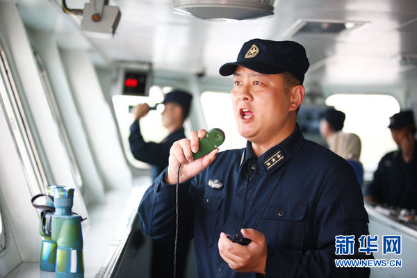 中國海軍原新聞發言人梁陽出任吉布地保障基地司令員。（圖／翻攝自新華網）