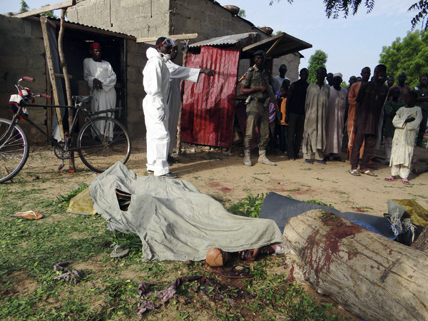 ▲奈及利亞東北部城市邁杜古里（Maiduguri）在當地時間11日晚疑似遭到恐怖組織「博科聖地」自殺炸彈攻擊，發生連環爆炸，造成至少19人死亡，23人受傷。（圖／達志影像／美聯社）