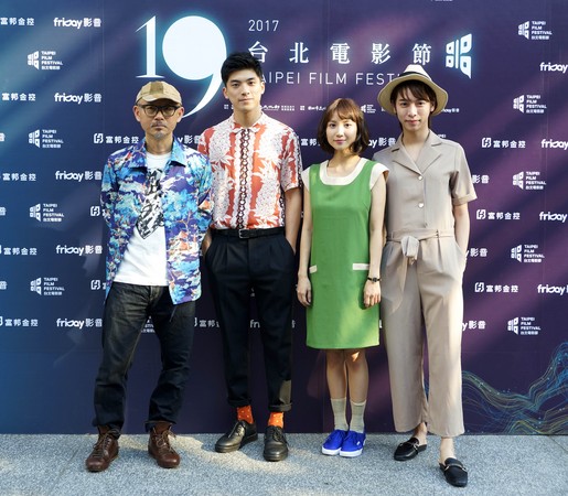 ▲▼陳宏一、林哲熹、張寗、Kiwebaby出席《自畫像》台北電影節首映會。（圖／海鵬提供）