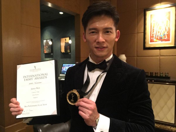 去年溫昇豪以新加坡劇《星月傳奇》入圍國際艾美獎最佳男主角提名，演技備受肯定。（照片：伊林娛樂提供）