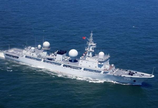 ▲中國「間諜船」靠近阿拉斯加，可能監視薩德試射。(圖／翻攝自網路）