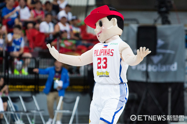 ▲▼瓊斯盃男籃,中華藍對菲律賓,菲律賓吉祥物。（圖／記者季相儒攝）