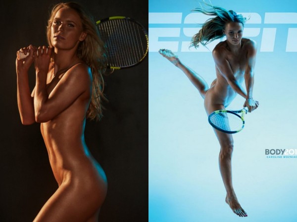 ▲ 2017(The Body Issue)扒 光 23 位 運 動 員(圖*翻 攝 自 Caroline Wozniacki IG) .