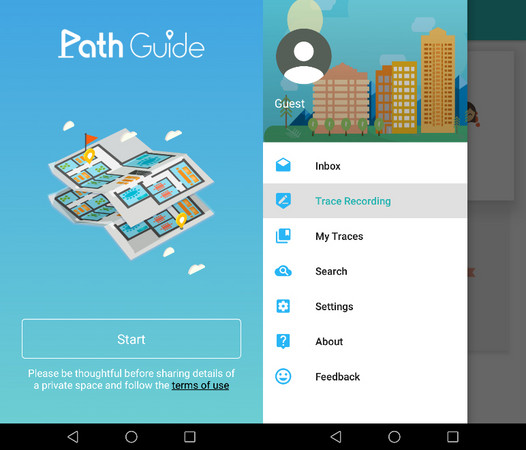 ▲《Path Guide》僅推出於 Android 系統中。 （圖／翻攝自官網）