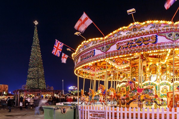 ▲英國倫敦聖誕市集，玩瘋海德公園，體驗紳士風溫馨佳節。（圖／巨大提供）
