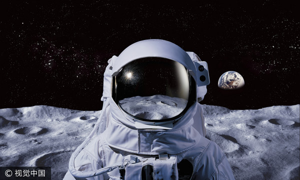 登月48周年，歐洲太空總署想在月球建「冥想場所」。（圖／CFP）