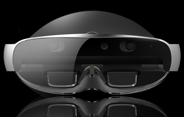 免線材、尬HoloLens！Lenovo擴增實境裝置daystAR現身。（圖／翻攝自官網）