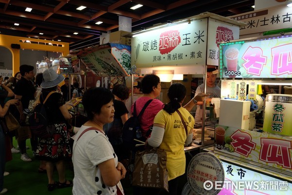 ▲台灣美食展,首都多元美食。（圖／記者于佳云攝）