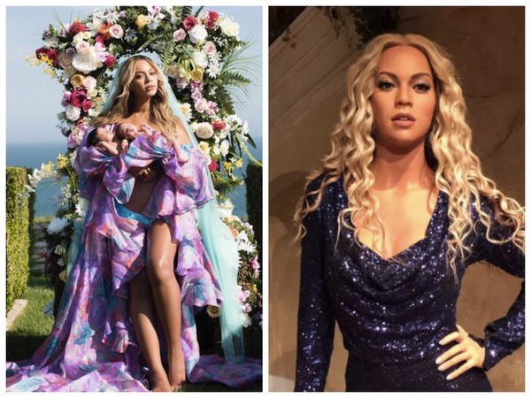 ▲Beyonce蠟像被說像琳賽羅涵。（圖／翻攝自beyonce IG、紐約杜莎夫人蠟像館官方推特）