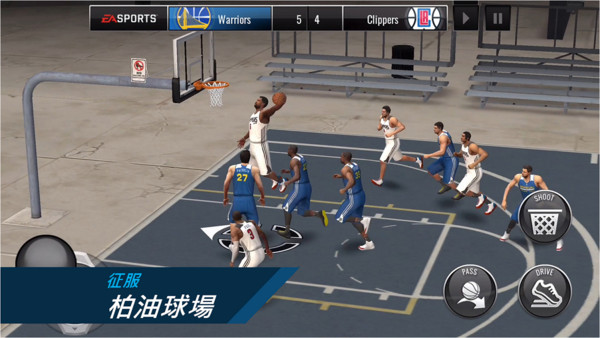 《NBA LIVE Mobile》傳奇球員上陣　全新夏季球場登場（圖／廠商提供）