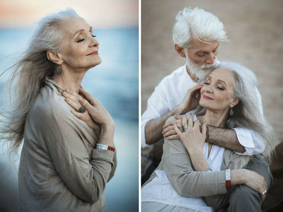 俄攝影師找阿公阿嬤當model，拍出全世界最美愛情