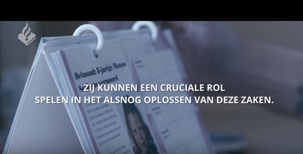 ▲▼ 荷蘭警察推出「懸案月曆」。（圖／翻攝自Youtube／Politie）