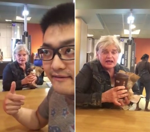 ▲▼中國赴美留學生遭到種族歧視。(圖/翻攝自沈思维臉書)