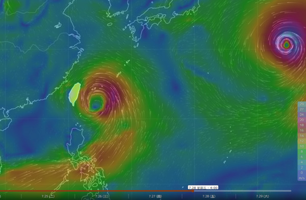 ▲▼要變天了！洛克路過…下周生颱「適合送到台灣」東部先迎雨。（圖／中央氣象局、翻攝台灣颱風論壇）