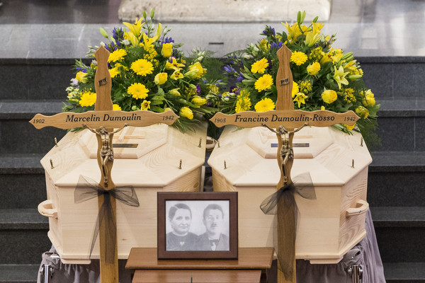 ▲瑞士夫婦遭冰封75年，遺骨終於送回老家安葬。（圖／達志影像／美聯社）