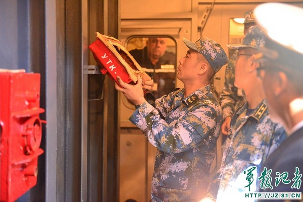 中俄「海上聯合－2017」軍演。（圖／翻攝中國軍網）