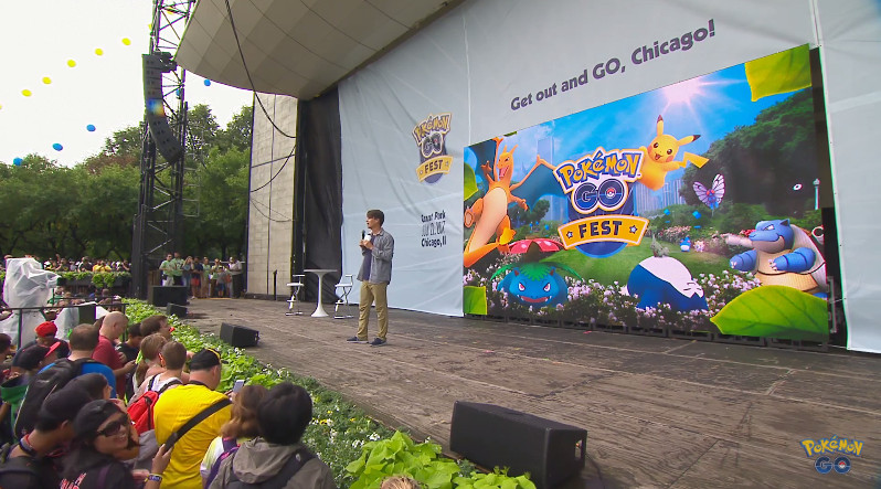 ▲芝加哥「Pokémon GO Fest」活動現場。（圖／翻攝自YouTube）
