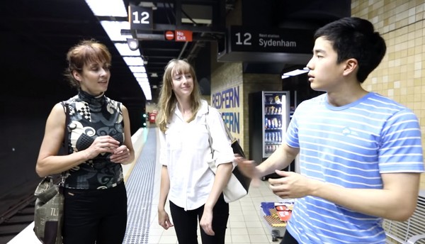 ▲Non在《模犯生》雪梨地鐵戲當助理導演。（圖／翻攝自GDH YouTube）