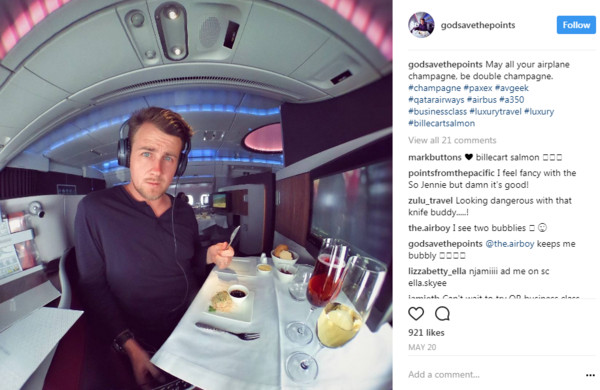 ▲▼ 旅遊部落客Gilbert Ott。（圖／翻攝自Instagram／godsavethepoints）