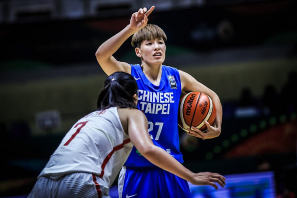 ▲中華女籃亞洲盃對中國，林育庭。（圖／FIBA官網截圖）