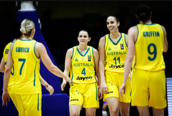 ▲2017亞洲盃女籃，澳洲隊。（圖／截自FIBA官網）