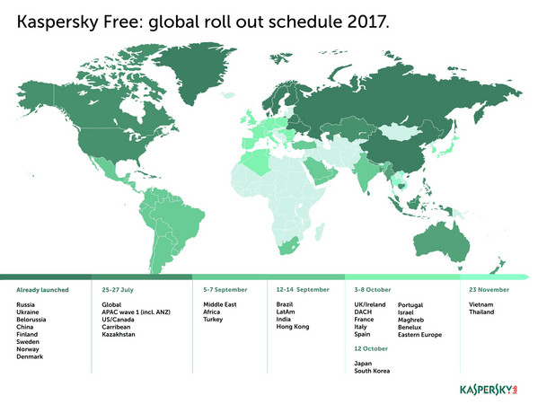 ▲「Kaspersky Free」除了掃描排毒外，也具有數據更新的要素。 （圖／翻攝自官網）