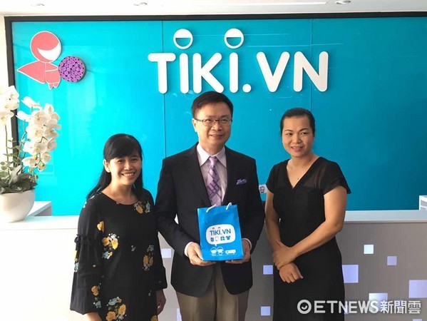 ▲貿協董事長黃志芳拜訪越南TIKI電商。（圖／記者林睿康攝）